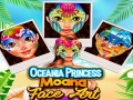 Spel Gezichtskunst van Oceanië Prinses Moana online