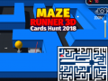Spel Maze Runner 3D: Kaart Jacht 2018 online