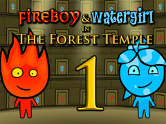 Spel Fireboy en Watergirl 1: De Bossentempel online