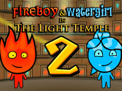 Spel Fireboy en Watergirl 2: De Lichttempel online