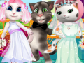 Spel Bruidenwedstrijd voor Witte Kitten online