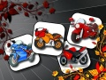 Spel Geheugen van Cartoon-Motorfietsen online