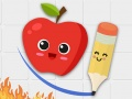 Spel Fruit Escape: Teken Lijn online