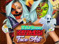 Spel Kylie Jenner Halloween gezichtskunst online