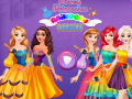Spel Disney Prinsessen: Regenboog Jurken online