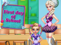 Spel Eerste dag op school online