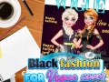 Spel Zwarte mode voor Vogue-cover online