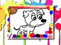 Spel Honden kleurboek online