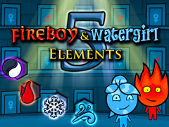 Spel Fireboy en Watergirl 5: Elementen online
