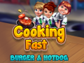 Spel Snel Koken: Burger & Hotdog online