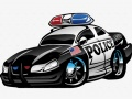 Spel Geheugen van Politiewagens online