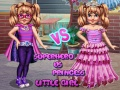 Spel Klein Meisje Superheld vs Prinses online