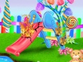 Spel Schoonmaken van de Candy Tuin online
