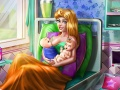 Spel Slaperige Prinses: Geboorte van de Tweeling online