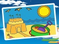 Spel Zomer Kleurplaten online