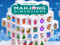 Spel Feestdagen Mahjong Dimensies online