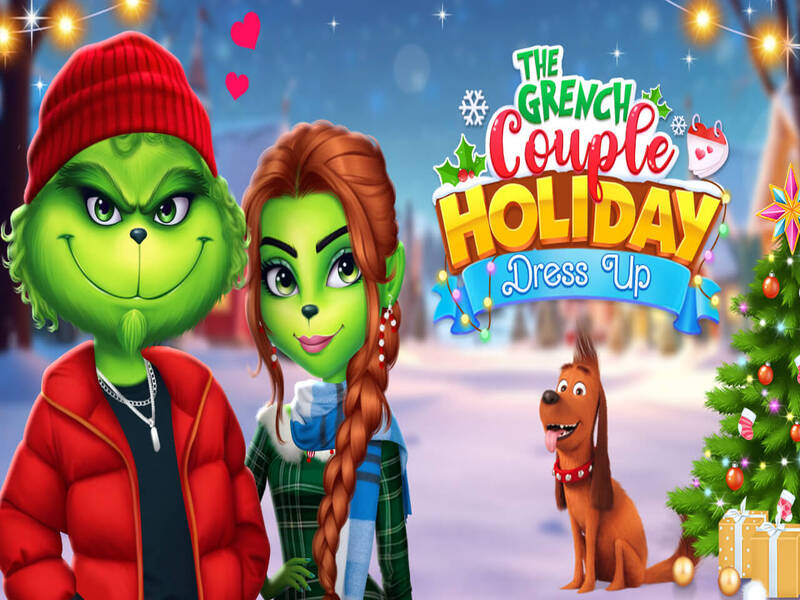 Spel De Grench Couple Holiday-kleden online