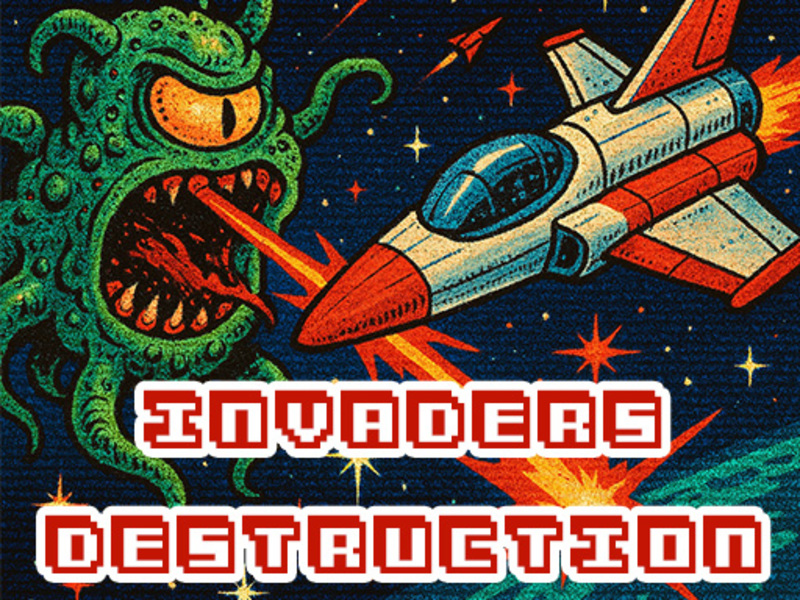 Spel Invaders vernietiging online