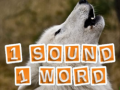 Spel 1 Geluid 1 Woord online