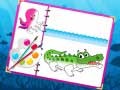 Spel Kleurboek voor Zeecreaturen online