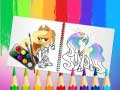 Spel Zoet Pony Kleurboek online