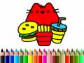 Spel Terug naar school: Schattige katten kleuren online