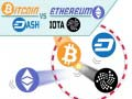 Spel Bitcoin versus Ethereum online