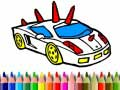 Spel Terug naar school: GTA Auto's Kleurplaat online