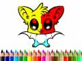 Spel Schattig Vleermuis Kleurboek online