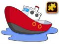 Spel Cartoon Schip Puzzel online