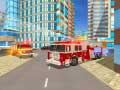 Spel Brandstad Vrachtwagen Rescue Rij Simulator online