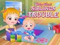 Spel Baby Hazel: Probleem met Broertjes en Zusjes online