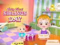 Spel Baby Hazel: Broers en Zussen Dag online