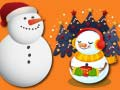 Spel Gravitatie Sneeuwman Kerst online