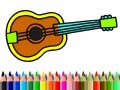 Spel Terug naar school: Kleurboek voor muziekinstrumenten online