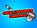 Spel Kleur en Decoreer Kerstmis online