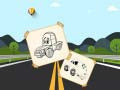 Spel Grappige Auto's Voor Kinderen Kleurplaat online
