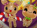 Spel Kerstgemberkoek - Kleur mij online