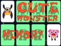 Spel Schattig Monster Geheugen online