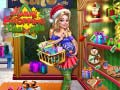 Spel Mama winkelt voor kerstcadeaus online