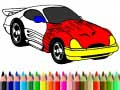 Spel Terug naar school: Muscle Car Kleurboek online
