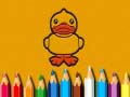 Spel Terug naar School: Eenden Kleurboek online