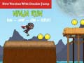 Spel Ninja Rennen Dubbele Sprong online