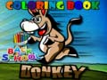 Spel Terug naar school: Kleurboek 'Ezel' online