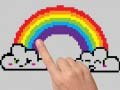 Spel Pixel Kleurplaat online