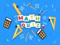 Spel Wiskunde Quiz Spel online