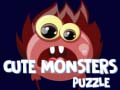 Spel Schattige Monsters Puzzel online