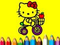 Spel Terug naar school: Zoete Kitty Kleurboek online