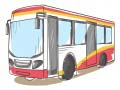 Spel Cartoon Bus Glijden online