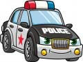 Spel Stripfiguur politieauto's online
